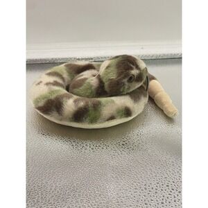 Aurora World Plush - Mini Flopsie - RUSE RATTLESNAKE (8 inch)‎ Bin M